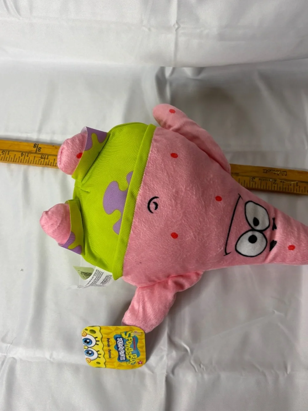 New Nickelodeon SpongeBob Square Pants Patrick The Star Plush 12” NWT 2025